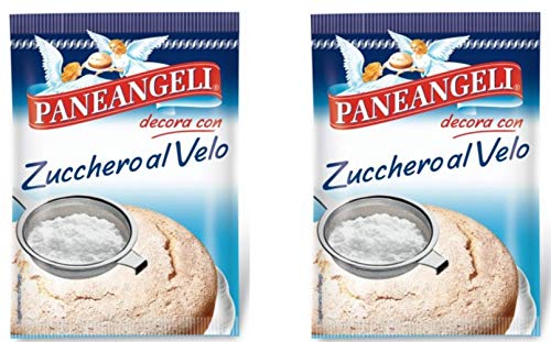 Paneangeli Zucchero Al Velo Puderzucker 125 g, 2 Stück von Paneangeli