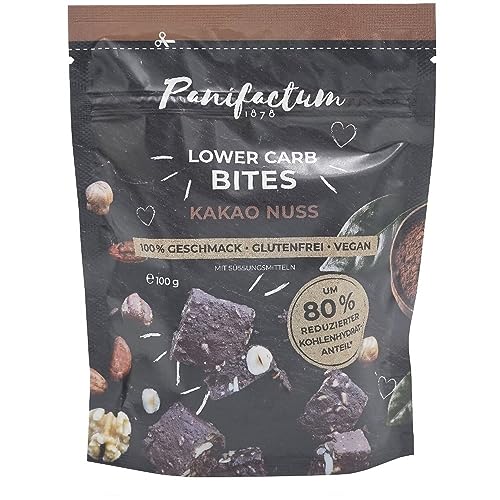 Panifactum Lower Carb Bites, Kakao Nuss, 100g (2) von Panifactum