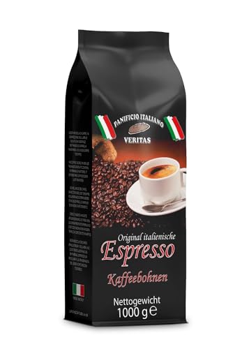 Caffè Veritas 1kg - Original italienische Kaffeebohnen I Caffè Crema Caffè Veritas 1kg - Original italienische Kaffeebohnen I Caffè Crema von Panificio Italiano Veritas