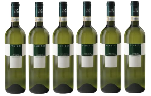 6x 0,75l - 2023er - Panizzi - Vernaccia di San Gimignano D.O.C.G. - Toscana - Italien - Weißwein trocken 6x 0,75l - 2023er - Panizzi - Vernaccia di San Gimignano D.O.C.G. - Toscana - Italien - Weißwein trocken von Panizzi