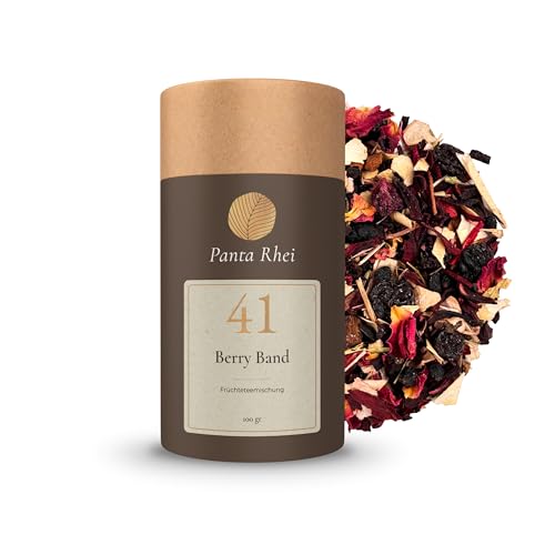 Loser Früchtetee mit Hibiskus & Vanille | Aromatisch & koffeinfrei | 120g recycelbare Dose | Für Eistee & heiße Teemomente von Panta Rhei