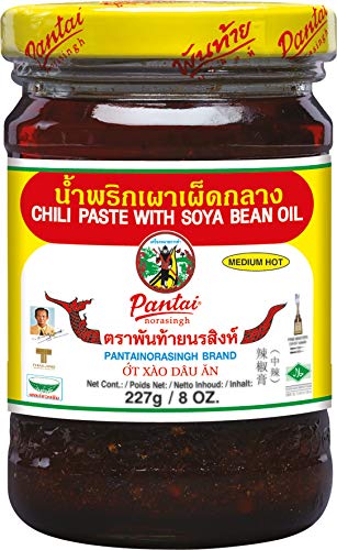 Pantai Chilipaste mit Sojabohnenöl, 227 g von Pantai