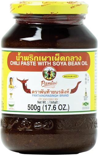 Pantai Chilipaste mit Sojabohnenöl, 2er Pack (2 x 500 g) von Pantai