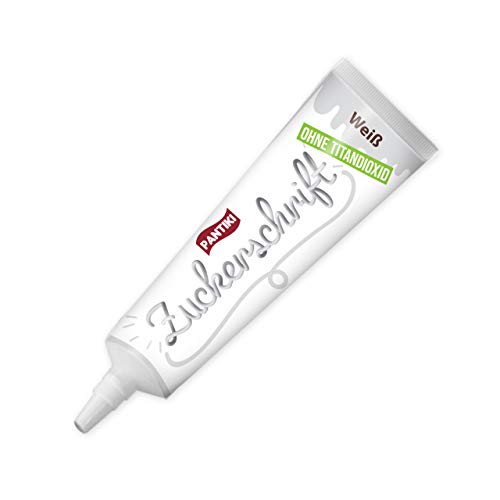 PANTIKI Zuckerschrift Tube 24g - Farbe: weiß - wiederverschließbar | Gebäck verzieren einfach Kuchen beschriften Torten dekorieren perfekter Zuckerguss weiss deckend für Lebkuchen & Plätzchen PANTIKI Zuckerschrift Tube 24g - Farbe: weiß - wiederverschließbar | Gebäck verzieren einfach Kuchen beschriften Torten dekorieren perfekter Zuckerguss weiss deckend für Lebkuchen & Plätzchen von Pantiki