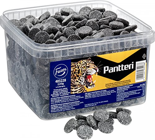 Fazer Pantteri Original Lakritz-Weingummis 180g Fazer Pantteri Original Lakritz-Weingummis 180g von Pantteri
