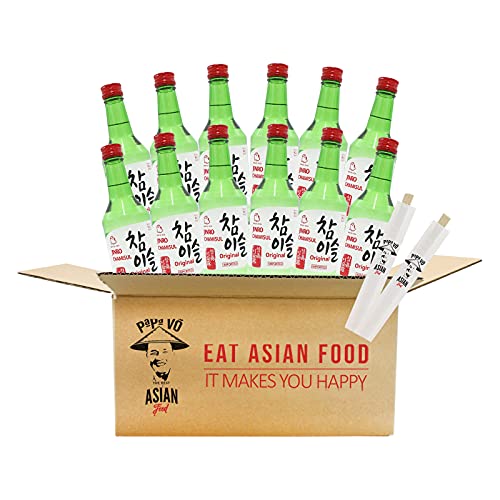 12er Pack (12x 350ml) Jinro Chamisul Classic Sake (Papa Vo®) von Papa Vo