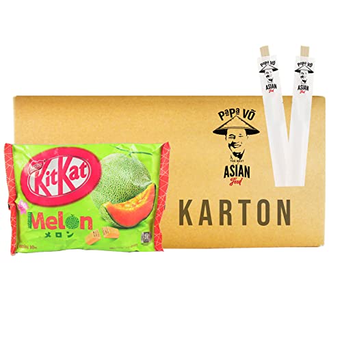 12er Pack (12x116g) Nestle Japan Kitkat Melone Geschmack (Papa Vo®) von Papa Vo