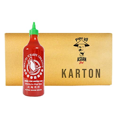 12er Pack (12x730ml) Flying Goose Sriracha Chilli Sauce (Papa Vo®) von Papa Vo