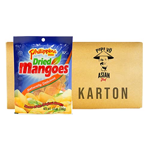 25er Pack (25x 100g) Philippine Mangos getrocknet (Papa Vo®) von Papa Vo