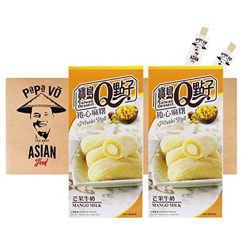 2er Pack (2x150g) He Fong Mango Milk Mochis (Papa Vo ®) von Papa Vo