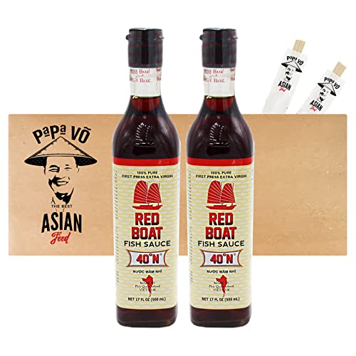 2er Pack (2x500ml) Red Boat Fish Sauce Vietnam (Papa Vo®) von Papa Vo
