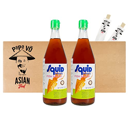 2er Pack (2x725ml) Squid Fish Sauce Glasflasche (Papa Vo®) von Papa Vo