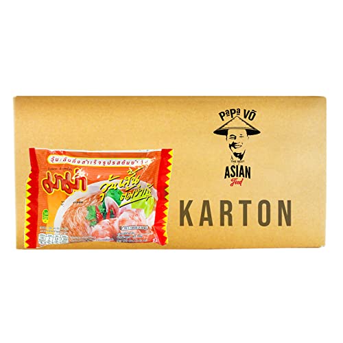 30er Pack (30x 40g) Mama Glasnudelsuppe Tom Yum Geschmack (Papa Vo®) von Papa Vo