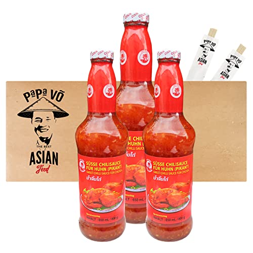 3er Pack (3x800g) Cock Süsse Chilisauce (Papa Vo®) von Papa Vo