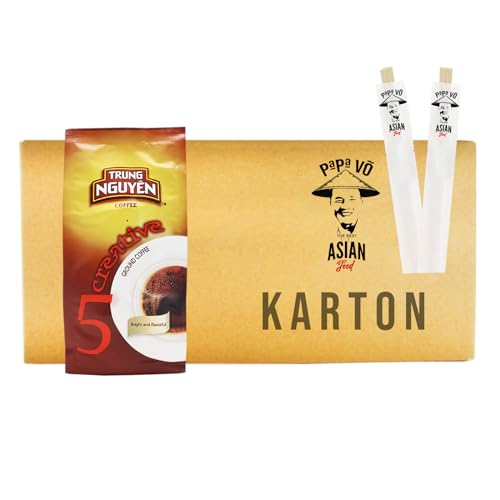 40er Pack (40x250g) Trung Nguyen Creative 5 Vietnam Kaffee Premium Arabica gemahlen (Papa Vo®) von Papa Vo