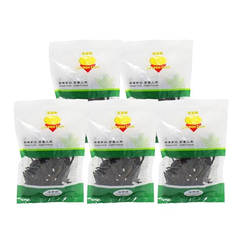 5er Pack (5x 150g) Golden Lion Getrockneter Seetang, im Knoten von Papa Vo