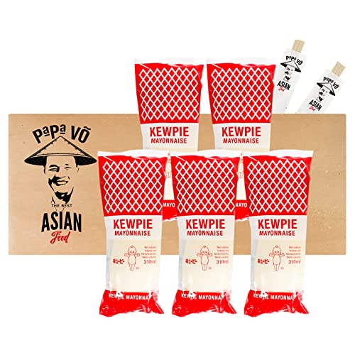 5er Pack (5x310ml) Kewpie Japanische Mayonnaise (Papa Vo®) von Papa Vo