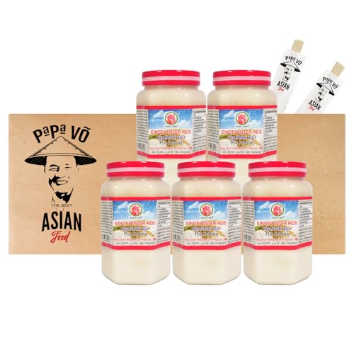 5er Pack (5x500g) Ngoc Lien Fermentierter eingelegter Reis Com Ruou (Papa Vo®) von Papa Vo