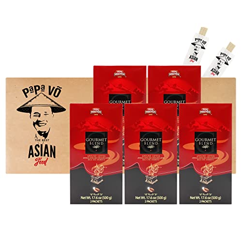 5er Pack (5x500g) Trung Nguyen Gourmet Blend Kaffee gemahlen (Papa Vo®) von Papa Vo
