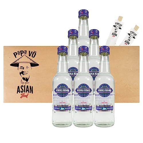 6er Pack (6x300ml) Halico Vodka Hanoi Alc. 29,5% vol. (Papa Vo®) von Papa Vo