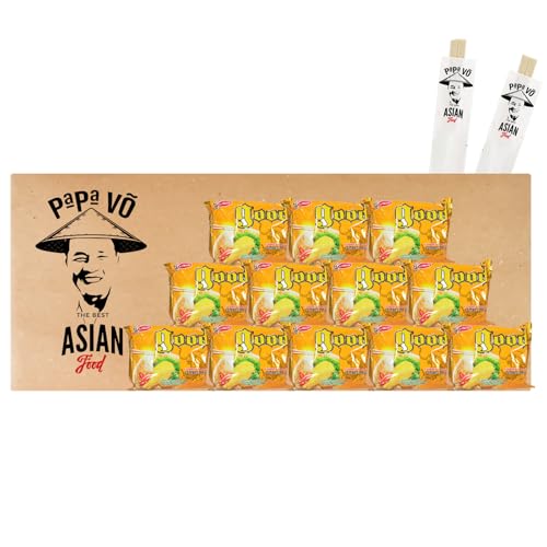 Glasnudeln Suppe Huhngeschmack 12x57g + 2 Papa Vo Chopsticks Glasnudeln Suppe Huhngeschmack 12x57g + 2 Papa Vo Chopsticks von Papa Vo