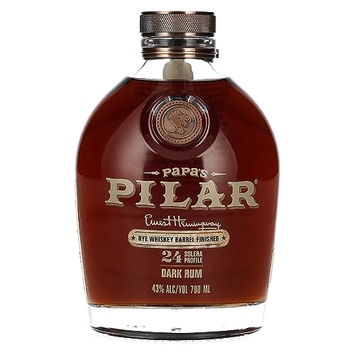 Papa's Pilar 24 Solera Profile Dark Rum RYE WHISKEY BARREL Limited Release 43% Vol. 0,7l Papa's Pilar 24 Solera Profile Dark Rum RYE WHISKEY BARREL Limited Release 43% Vol. 0,7l von Papa's Pilar