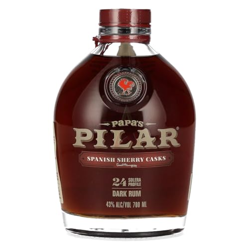 Papa's Pilar 24 Solera Profile DARK RUM SPANISH SHERRY CASKS Limited Edition 43,00% 0,70 Liter von Papa's Pilar