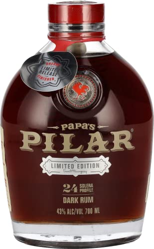 Papa's Pilar 24 Solera Profile DARK RUM SPANISH SHERRY CASKS Limited Edition 43% Vol. 0,7l von Papa's Pilar
