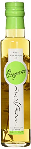 Messino Weißer Essig mit Oregano, 2er Pack x 250 ml (Ingesamt: 500ml) von Papadeas - Messino Vinegars