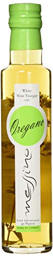 Messino Weißer Essig mit Oregano, 2er Pack x 250 ml (Ingesamt: 500ml) von messino