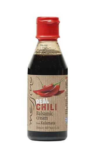 Messino Griechische Balsamico Creme Glaze mit Chili 250ml, 3er Pack (3 X 250ml) von messino