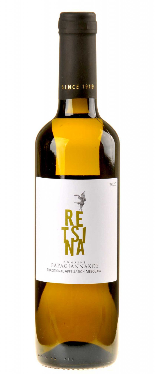 Papagiannakos Retsina 2021 0,5L von Papagiannakos