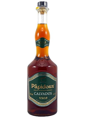 Papidoux VSOP Calvados - aus Äpfeln der Normandie (1 x 0,7l) - über fünf Jahre gereift mit mildem, elegantem Geschmack von HDmirrorR