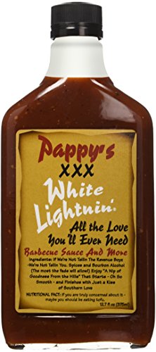 Pappys - XXX White Lightnin' BBQ BBQ Sauce - 375 ml von Pappy's