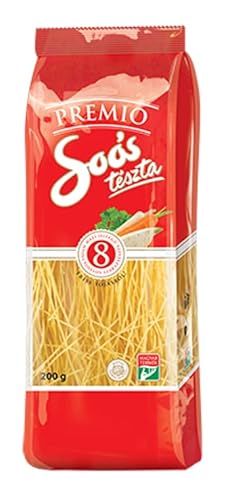 Soós Feine Fadennudeln 200g Premio 8 Eier finom cérnametélt aus Ungarn Soós Feine Fadennudeln 200g Premio 8 Eier finom cérnametélt aus Ungarn von Paprikaland