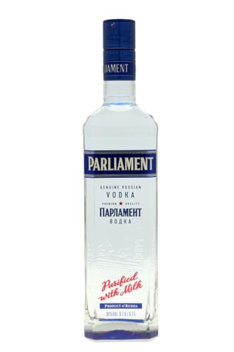 PARLIAMENT Vodka (1 x 700 ml),russischer Vodka aus Moskau mit Rezeptur aus der Zarenzeit, reiner Vodka dank einzigartiger Milchreinigung,Premium-Vodka mit mildem Geschmack, 38 % Alk ,700 ml (1er Pack) von Parliament