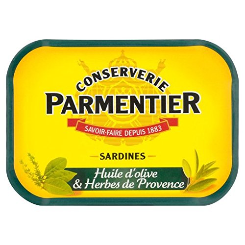 H. Parmentier Sardinen Olivenöl & Kräuter 135g H. Parmentier Sardinen Olivenöl & Kräuter 135g von Parmentier