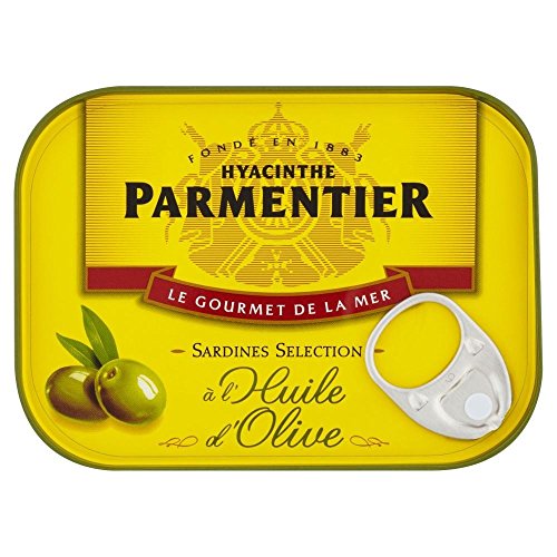 H.Parmentier Sardinen Extra Virgin Olive Oli 135g H.Parmentier Sardinen Extra Virgin Olive Oli 135g von Parmentier
