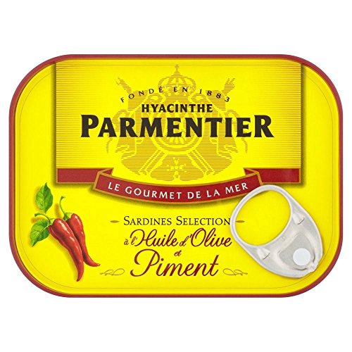 Parmentier Sardinen in Olivenöl und Chili, 135 g, 2 Stück von Parmentier