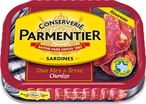 Parmentier Sea & Land Duo - Chorizo Sardinen 135g./ ATG 95g. Parmentier Sea & Land Duo - Chorizo Sardinen 135g./ ATG 95g. von Parmentier