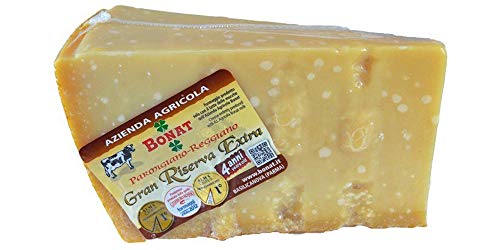 Die beste Parmigiano Reggiano von Italie , Landwirtschaftsbetrieb Bonat, 4 Jahre gereift , 1 Stuck 1 kg, vakuumverpackt, in einem Frischhaltebeutel aus Baumwolle Die beste Parmigiano Reggiano von Italie , Landwirtschaftsbetrieb Bonat, 4 Jahre gereift , 1 Stuck 1 kg, vakuumverpackt, in einem Frischhaltebeutel aus Baumwolle von BONAT