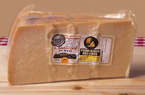 Parmigiano Reggiano Extra, ca. 0,5 kg, mind.24 Monate gereift, im Stück, vakuumiert, San Salvatore von Parmigiano Reggiano