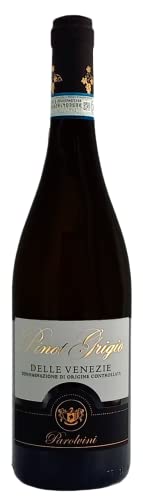 Pinot Grigio Delle Venezie | Weißwein DOC trocken | 0,75l. Flasche von Parolvini