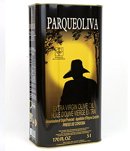 PARQUEOLIVA - Spanisches Natives Olivenöl Extra (Sorten Hojiblanca und Picudo) - Dose 5 Liter von PARQUEOLIVA