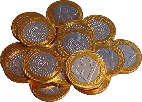 Gold Milchschokolade £2 Münzen (Packung mit 16) von Storz
