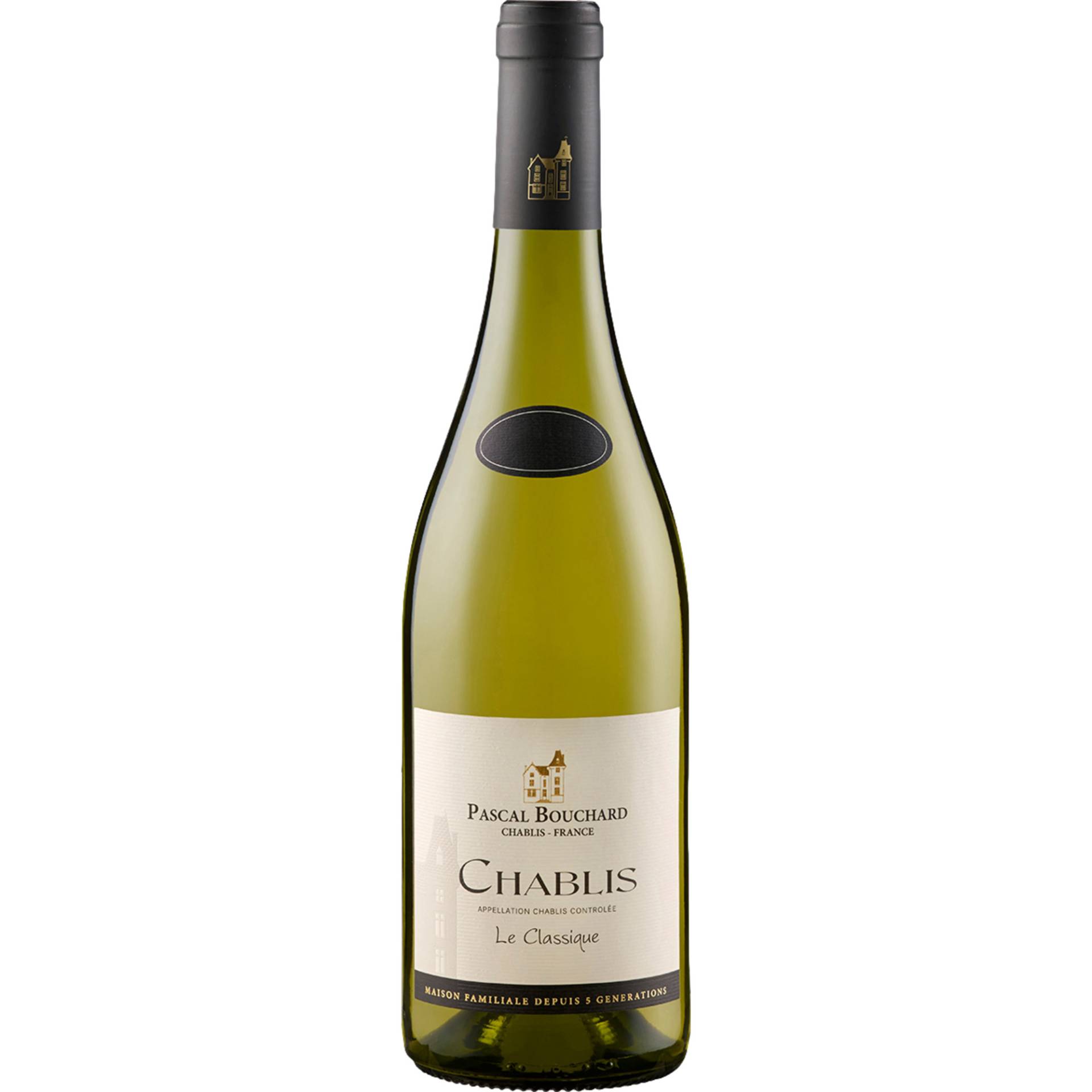 Pascal Bouchard Chablis Le Classique, Chablis AOP, Burgund, 2022, Weißwein von Pascal Bouchard SAS ,   FR 89800 Chablis