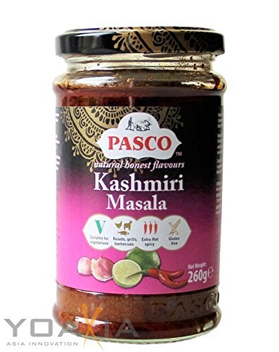 PASCO Kashmiri Masala Curry Paste 260g extra scharfe Currypaste, glutenfrei PASCO Kashmiri Masala Curry Paste 260g extra scharfe Currypaste, glutenfrei von Pasco