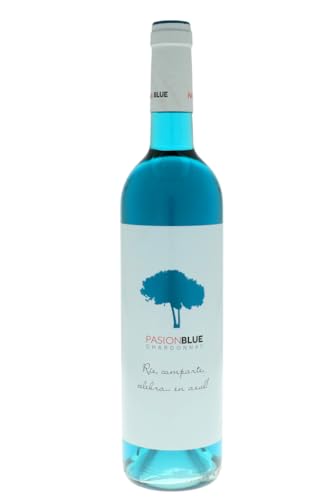 Blauwein Pasion Blue - Blauwein 100/100 Chardonnay - 9,5 ° - 75 cl Flasche von Pasion Blue