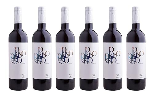 6x 0,75l - Bodegas Volver - Paso a Paso - Tinto Cosecha - Vino de la Tierra de Castilla - Spanien - Rotwein trocken von Paso a Paso