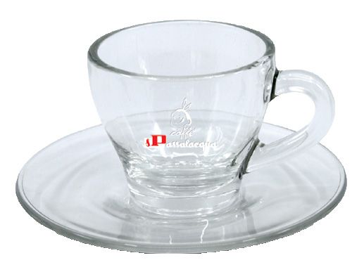 Passalacqua Espressotasse aus Glas Set von Passalacqua